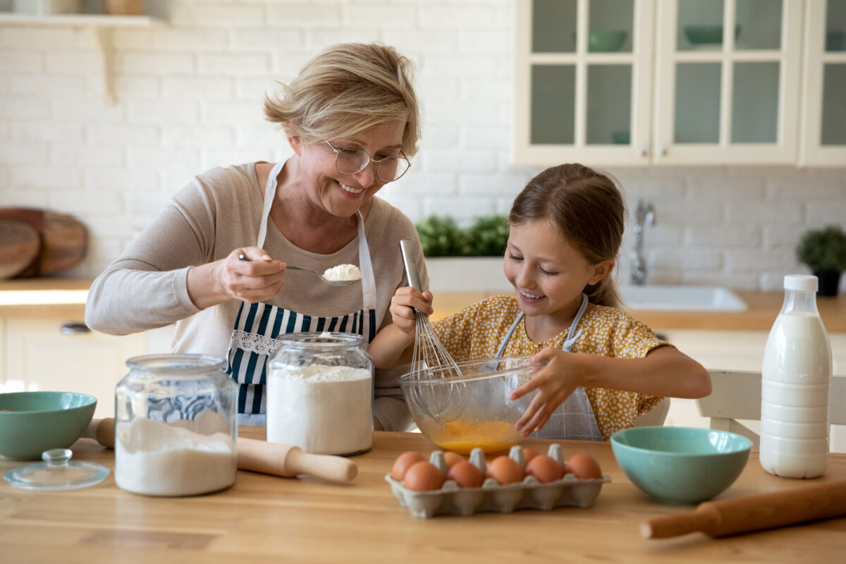 elderly woman with